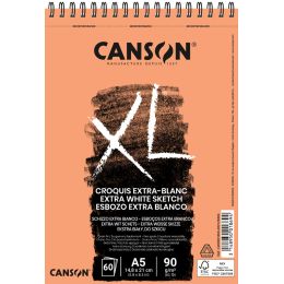 CANSON Skizzen- und Studienblock XL EXTRA BLANC, DIN A4