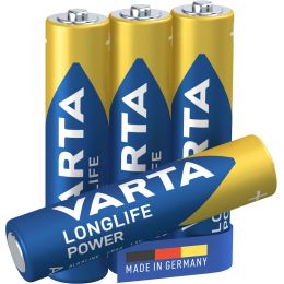 VARTA Alkaline Batterie Longlife Power, Micro (AAA/LR03)