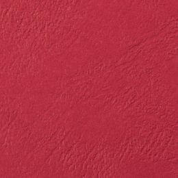 GBC Einbanddeckel LeatherGrain, DIN A4, 250 g/qm, rot