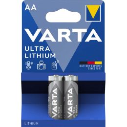 VARTA Lithium Batterie ULTRA LITHIUM, Mignon (AA), 2er