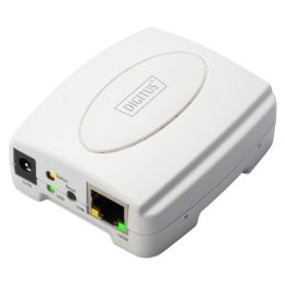 DIGITUS Fast Ethernet Printserver, 1 x USB 2.0