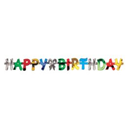 PAPSTAR Girlanden-Kette Happy Birthday