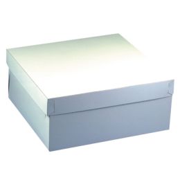 PAPSTAR Torten-Karton mit Deckel, Maße: 300 x 300 x 100 mm