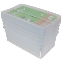 keeeper Aufbewahrungsboxen-Set bea, 4x 5,6 Liter, PP