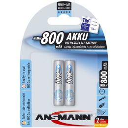ANSMANN NiMH Akku maxE, Micro (AAA) 800 mAh, 4er Blister