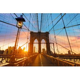 PAPERFLOW Wandbild Brooklyn Bridge, aus Plexiglas