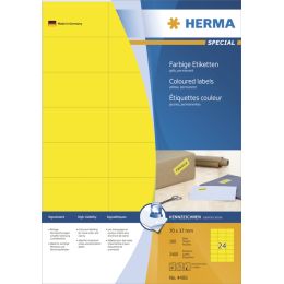 HERMA Universal-Etiketten SPECIAL, 105 x 148 mm, gelb