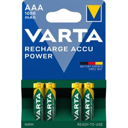 VARTA NiMH Akku Rechargeable Accu, Micro (AAA), 1.000 mAh