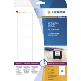 HERMA ZIP-Disketten-Etiketten SPECIAL, 59 x 50 mm, weiß