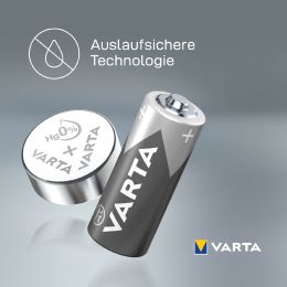 VARTA Silber-Oxid Uhrenzelle, V379 (SR63), 1,55 Volt