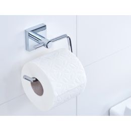 tesa WC-Papierrollenhalter EKKRO, verchromt, mit Klebelsung