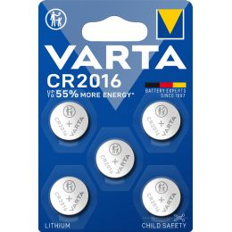 VARTA Lithium Knopfzelle Electronics, CR1620, 3,0 Volt,