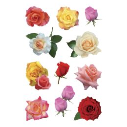 HERMA Sticker DECOR Rosenblüten bunt