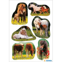 HERMA Sticker DECOR Gezeichnete Pferde