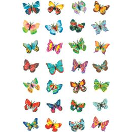 HERMA Sticker MAGIC Schmetterlinge, Glitterfolie