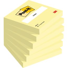 Post-it Haftnotizen, 102 x 76 mm, gelb