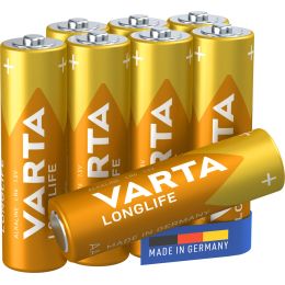 VARTA Alkaline Batterie LONGLIFE, Mignon (AA)