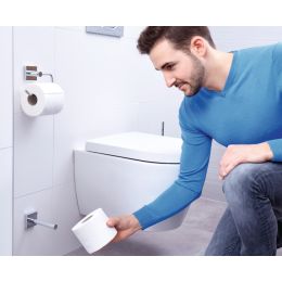 tesa WC-Papier Ersatzrollenhalter EKKRO, verchromt
