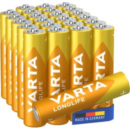 VARTA Alkaline Batterie Longlife BIG BOX, Micro (AAA)