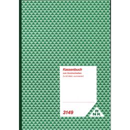 RNK Verlag Kassenbuch, DIN A4, ohne Umsatzsteuererfassung