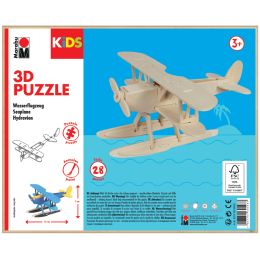 Marabu KiDS 3D Puzzle Wasserflugzeug, 28 Teile