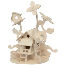 Marabu KiDS 3D Puzzle Feenhaus, 43 Teile