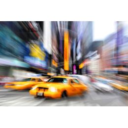 PAPERFLOW Wandbild Manhattan Taxi, aus Plexiglas