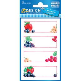 ZDesign HOME Haushalts-Etiketten Obst selbstgemacht