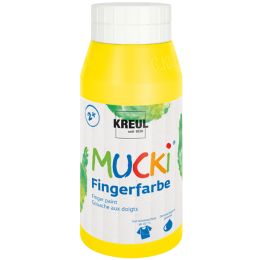 KREUL Fingerfarbe MUCKI, schwarz, 750 ml
