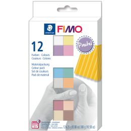 FIMO SOFT Modelliermasse-Set Brilliant, 12er Set