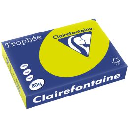 Clairefontaine Multifunktionspapier Trophe, A4, neongrn