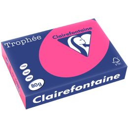 Clairefontaine Multifunktionspapier Trophe, A4, neonpink