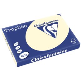 Clairalfa Multifunktionspapier Trophée, A3, 120 g/qm, gelb
