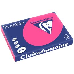 Clairefontaine Multifunktionspapier Trophe, A3, neonrosa