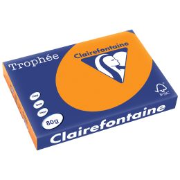 Clairefontaine Multifunktionspapier Trophe, A3, neonorange