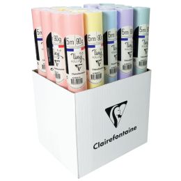 Clairefontaine Geschenkpapier Tiny Rolls Pastell