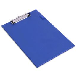RAPESCO Klemmbrett Standard, A4, PVC-Folienberzug, blau