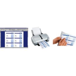 sigel PC-Visitenkarten, 85 x 55 mm, 250 g/qm, hochwei