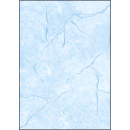 sigel Struktur-Papier, A4, 90 g/qm, Feinpapier, Granit blau