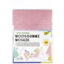 folia Moosgummi-Mosaik Basic, selbstklebend, 1.596 Teile