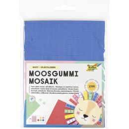 folia Moosgummi-Mosaik Glitter, selbstklebend, 1.596 Teile