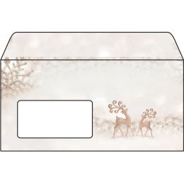 sigel Weihnachts-Umschlag Frozen, DIN lang, 90 g/qm