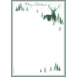 sigel Weihnachts-Motiv-Papier Winter Chalet, A4, 90 g/qm