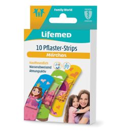Lifemed Kinder-Pflaster-Strips Märchen, 10er