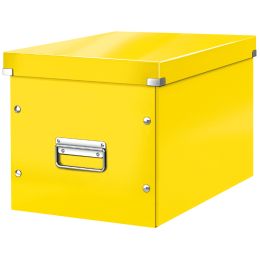LEITZ Ablagebox Click & Store WOW Cube M, eisblau