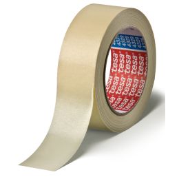 tesa Maler Krepp 4329 Papierabdeckband, 50 mm x 50 m