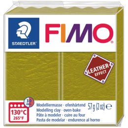FIMO EFFECT LEATHER Modelliermasse, beere, 57 g