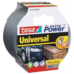 tesa Folienband extra Power Universal, 50 mm x 25 m, schwarz