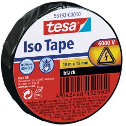 tesa Isolierband ISO TAPE, 15 mm x 10 m, grn / gelb