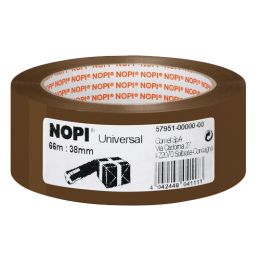 NOPI Verpackungsklebeband Universal, 50 mm x 66 m, 45 my